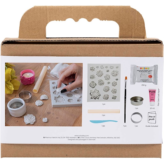 Produktbilde 2 for Mini DIY Kit Modellering Telysholdere