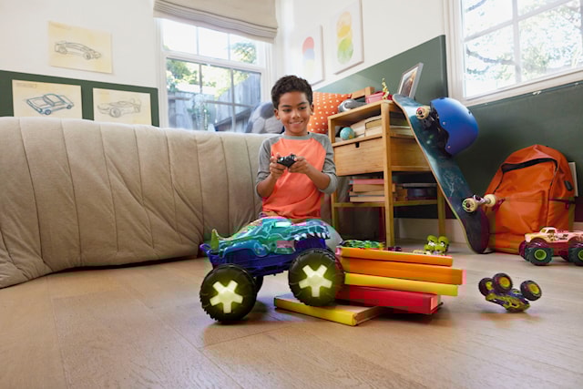 Produktbild 4 för Hot Wheels Radiostyrd Monster Mega Wrex 1:15 Rc