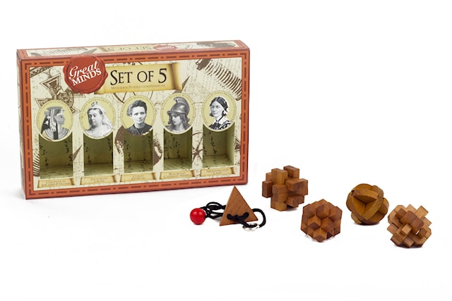 Produktbild 3 för Great Minds Giftset Hjärngympa 5-pack