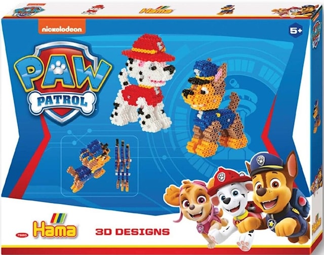 Tuotekuva 1 - Hama Midi gift box Paw Patrol 3D 4000 pcs.