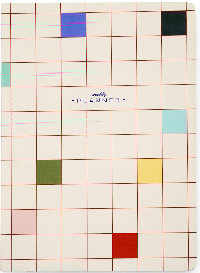 Produktbilde 1 for Udatert ukesplanlegger 18 måneder Inkerie