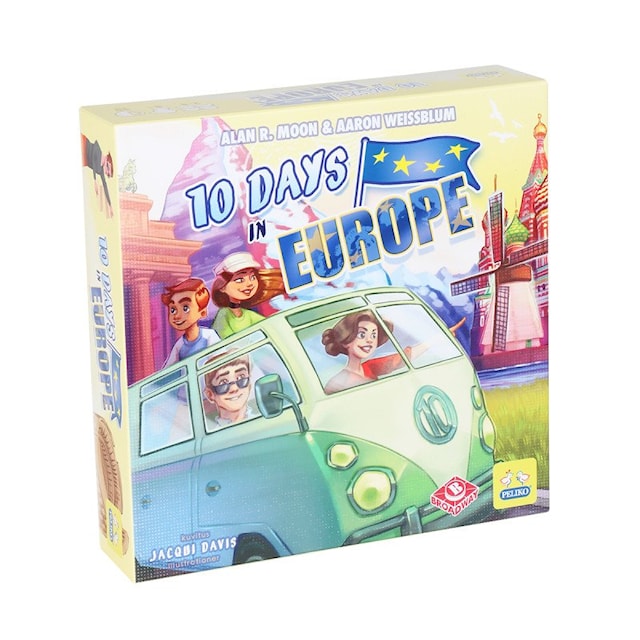 Produktbild 1 för 10 Days in Europe, Spel (SE/FI)