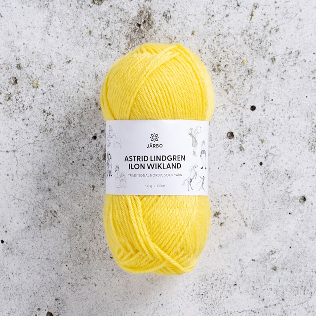 Astrid Lindgren Ilon Wikland Lanka 50g Vasastan keltainen 1103 Järbo