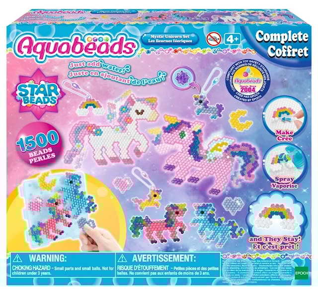 Produktbild 1 för Aquabeads Pärlset Mystisk Enhörning 1500 pärlor