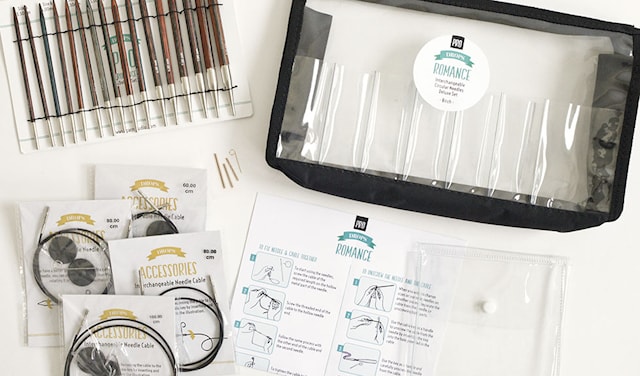 Produktbild 2 för Pro Romance Utbytbara Rundstickor Deluxe Set Drops