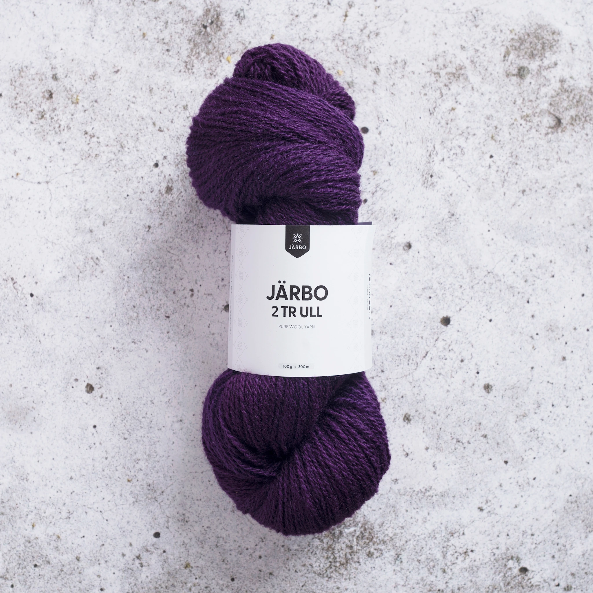 Produktbild för 2tr Ull 100 g Järbo