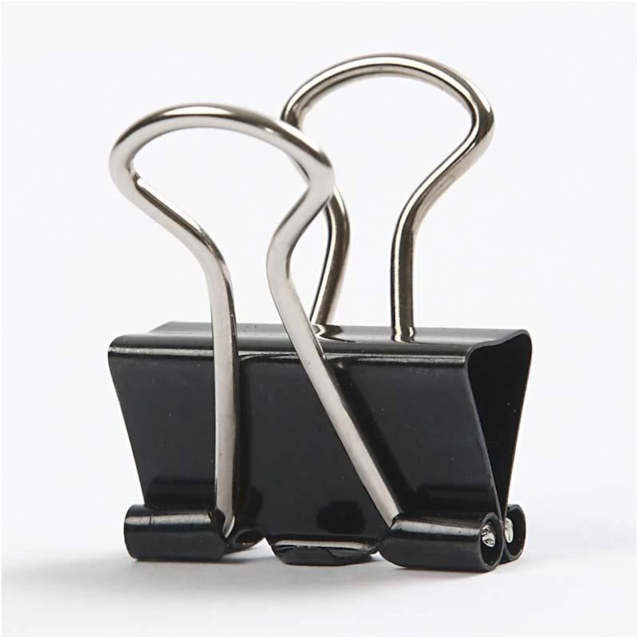 Tuotekuva ille Paperinpuristimet, Lev: 19 mm, musta, 40 kpl/ 1 pkt