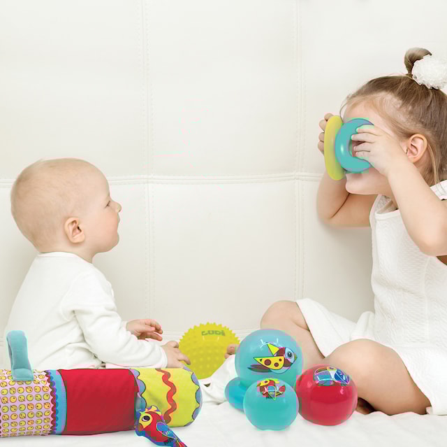 Produktbilde 2 for Sensorisk Lekesett med Baller og Ringer Ludi