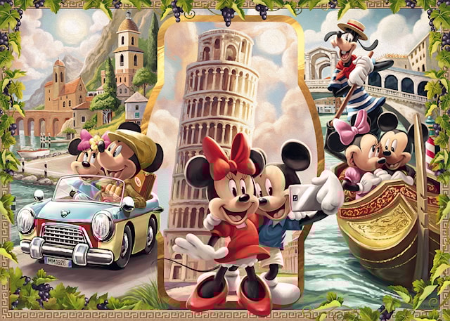 Tuotekuva 2 - Disney Vacation Mickey & Minni Palapelit 1000 palaa, Ravensburger