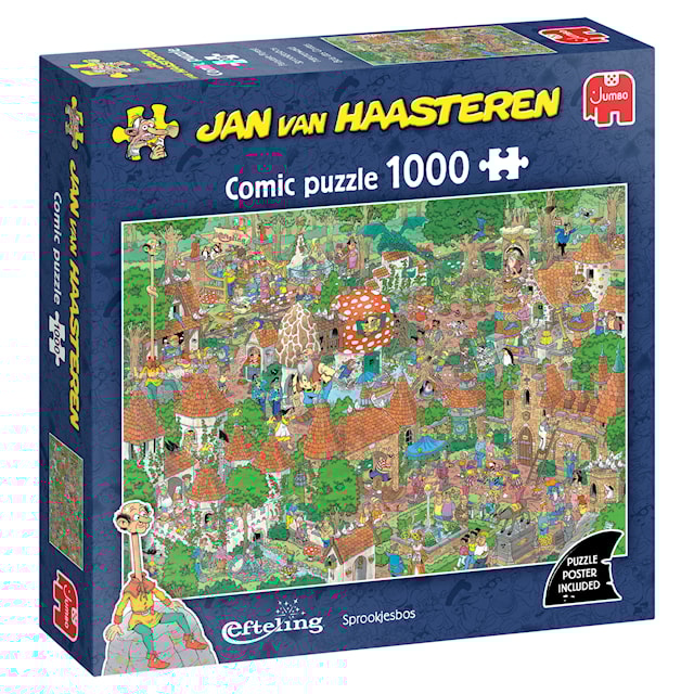 Jan Van Haasterenin Fairytale Forest palapeli 1000 palaa