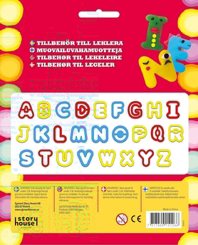 Tuotekuva 2 - Leikkimassakirja Kirjaimet Kärnan