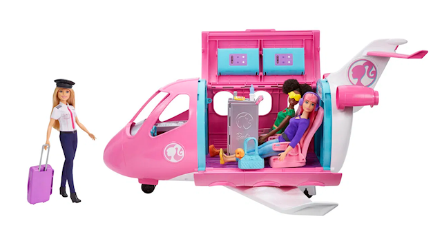Produktbilde 2 for Barbie drømmefly og motedukke-lekesett