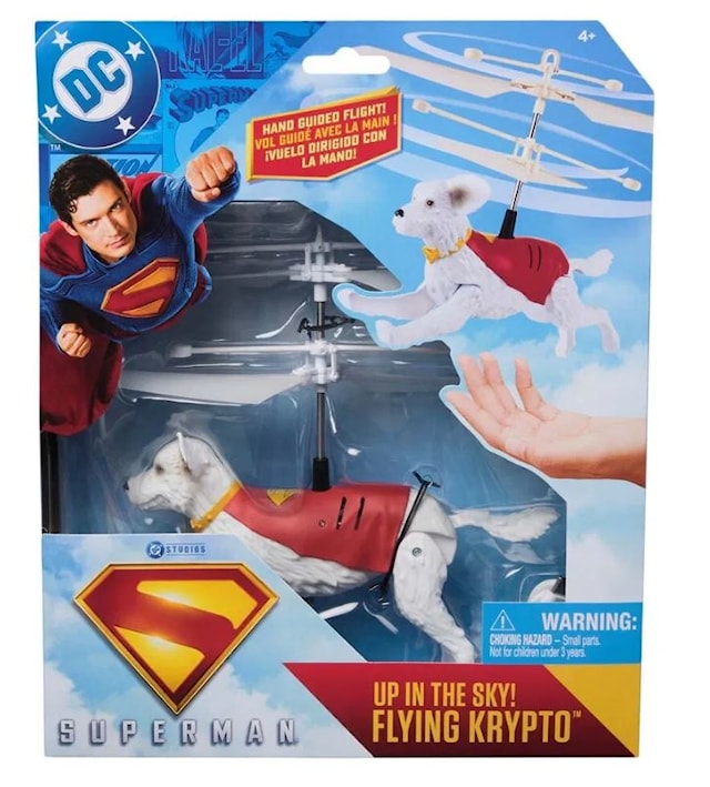 Produktbild 1 för Superman Movie Flying Krypto 19 cm