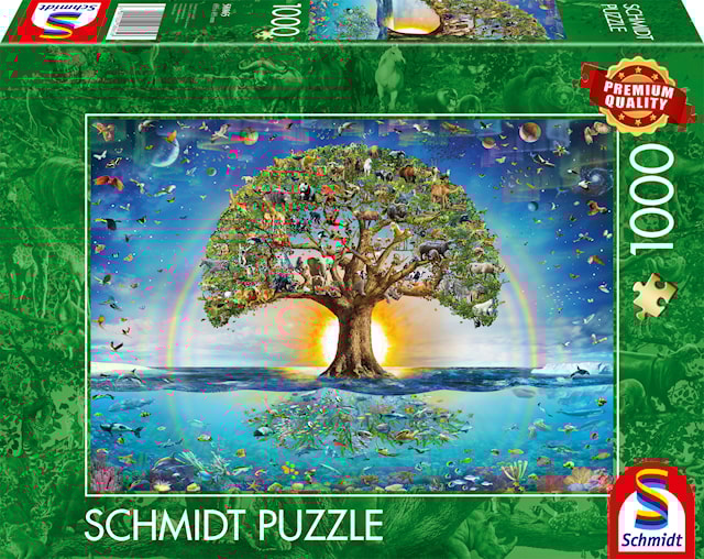 Produktbilde 1 for Puslespill The magical tree of life 1000 brikker Schmidt