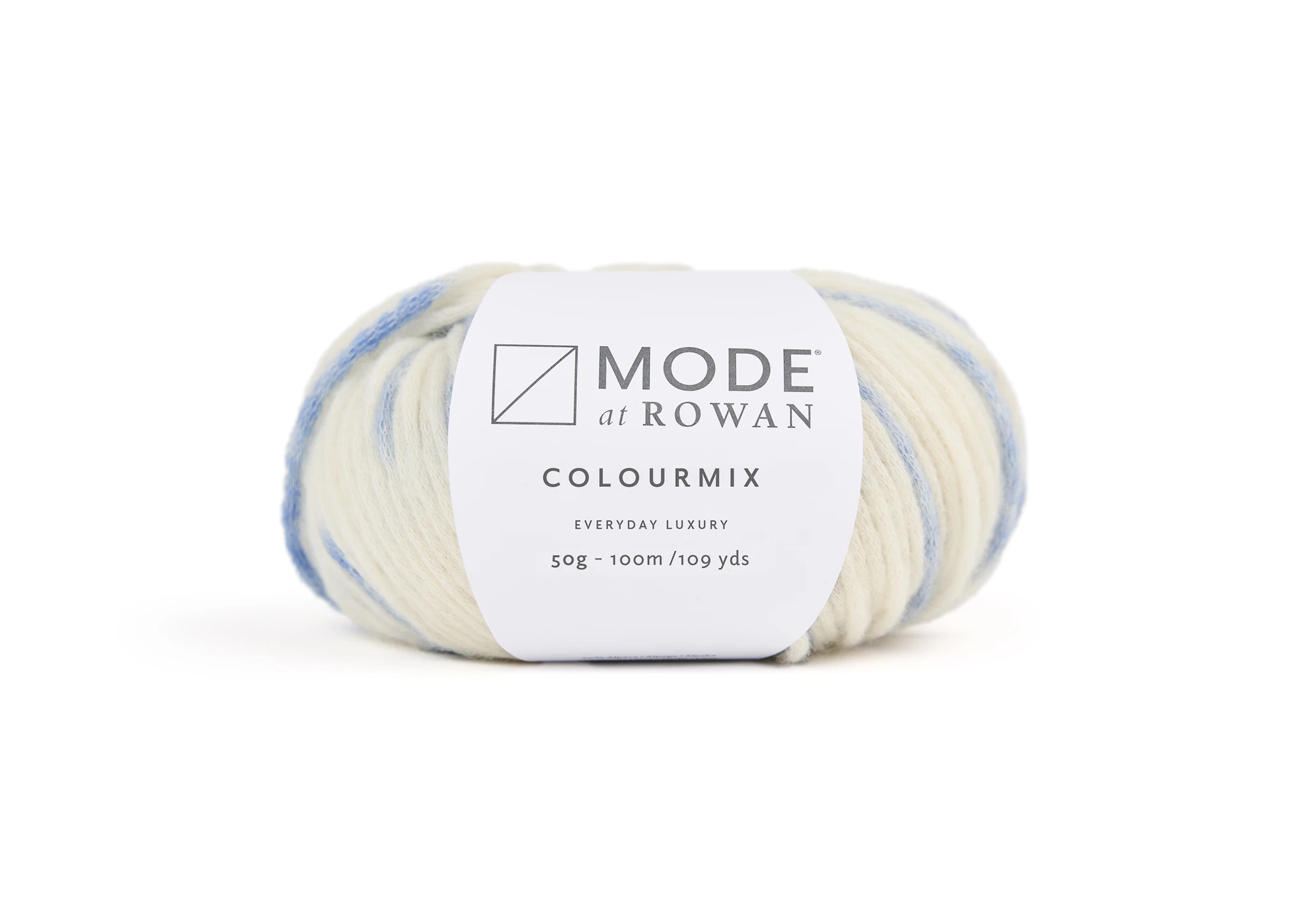 Produktbild för Colourmix, bomull, ull, alpacka mix 50gr Mode at Rowan