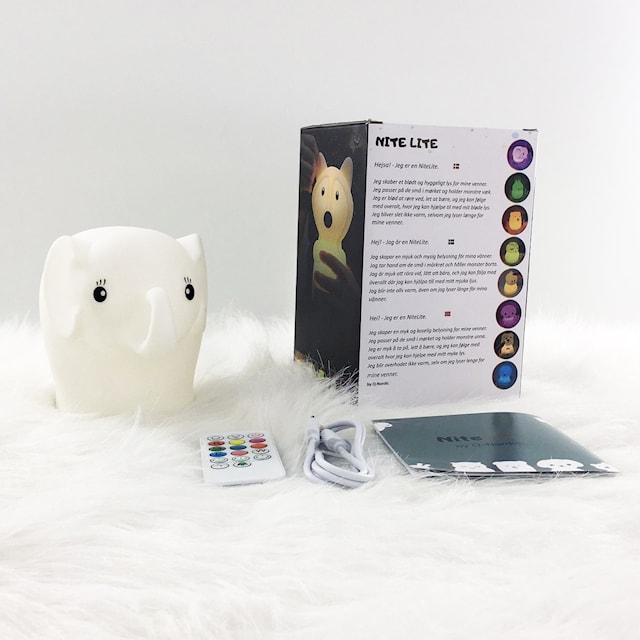 Produktbild 6 för Elefant Nattlampa NITELITE