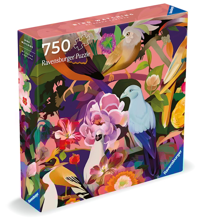 Produktbilde 2 for Puslespill Art&Soul - Bird Watching 750 brikker, Ravensburger