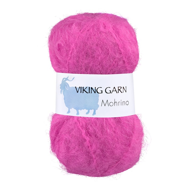 Mohrino Garn 50 g Cerise 563 Viking Garn
