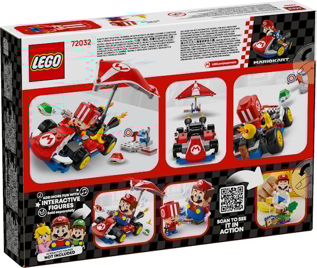 Tuotekuva 3 - Mario Kart™ – Standard Kart LEGO® Super Mario (72032)