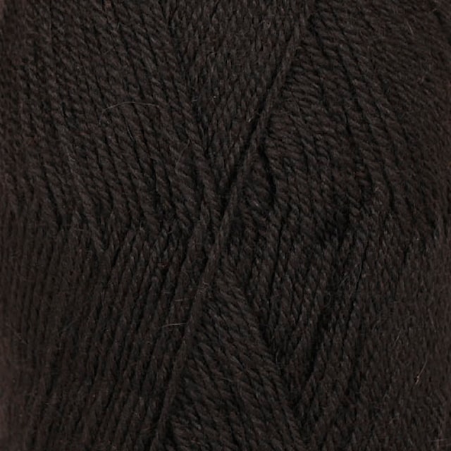 Flora Uni Colour Lanka Villasekoitus 50 g Black 06 Drops