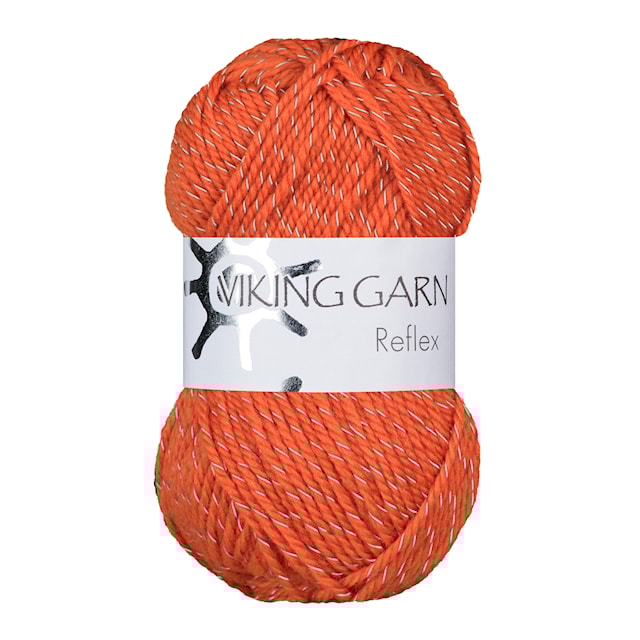 Reflex 50 g Oransje 451 Viking Garn