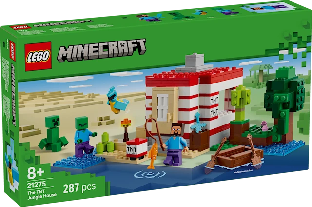 Produktbild 1 för Dynamithuset i djungeln LEGO® Minecraft (21275)