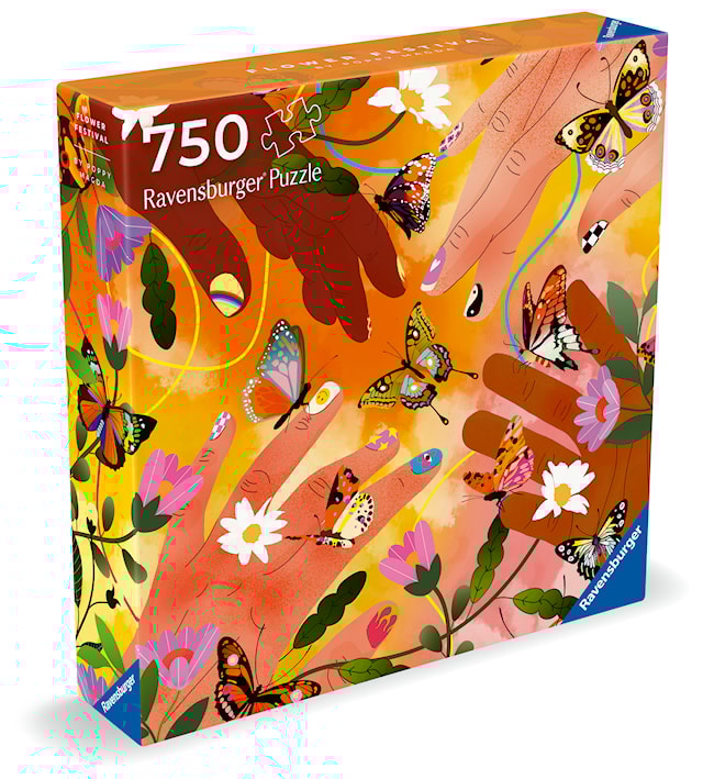 Tuotekuva 4 - Art&Soul - Flower Festival Palapeli 750 palaa, Ravensburger