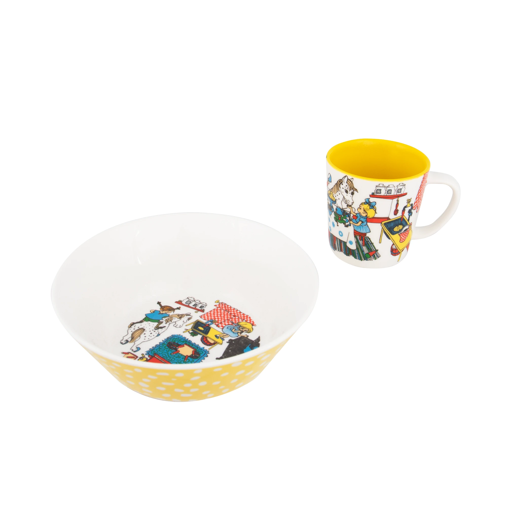 Produktbilde for Barnservis Keramik Pippi