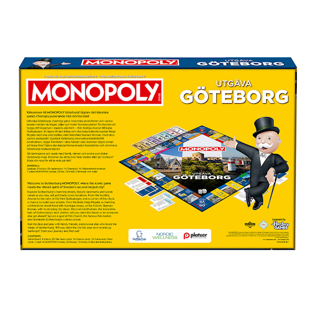 Produktbilde 3 for Monopoly Göteborg (SE)