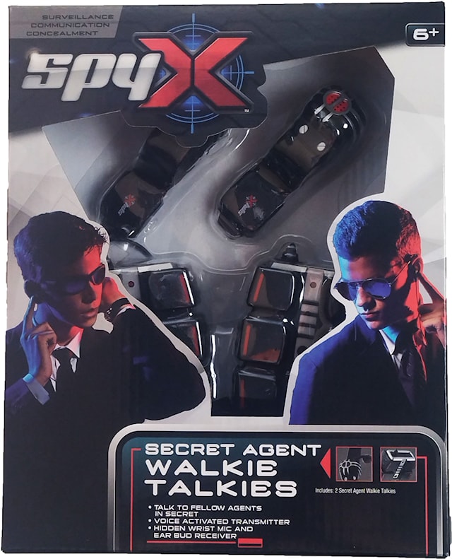 Produktbild 1 för Secret Agent Walkies Spy X