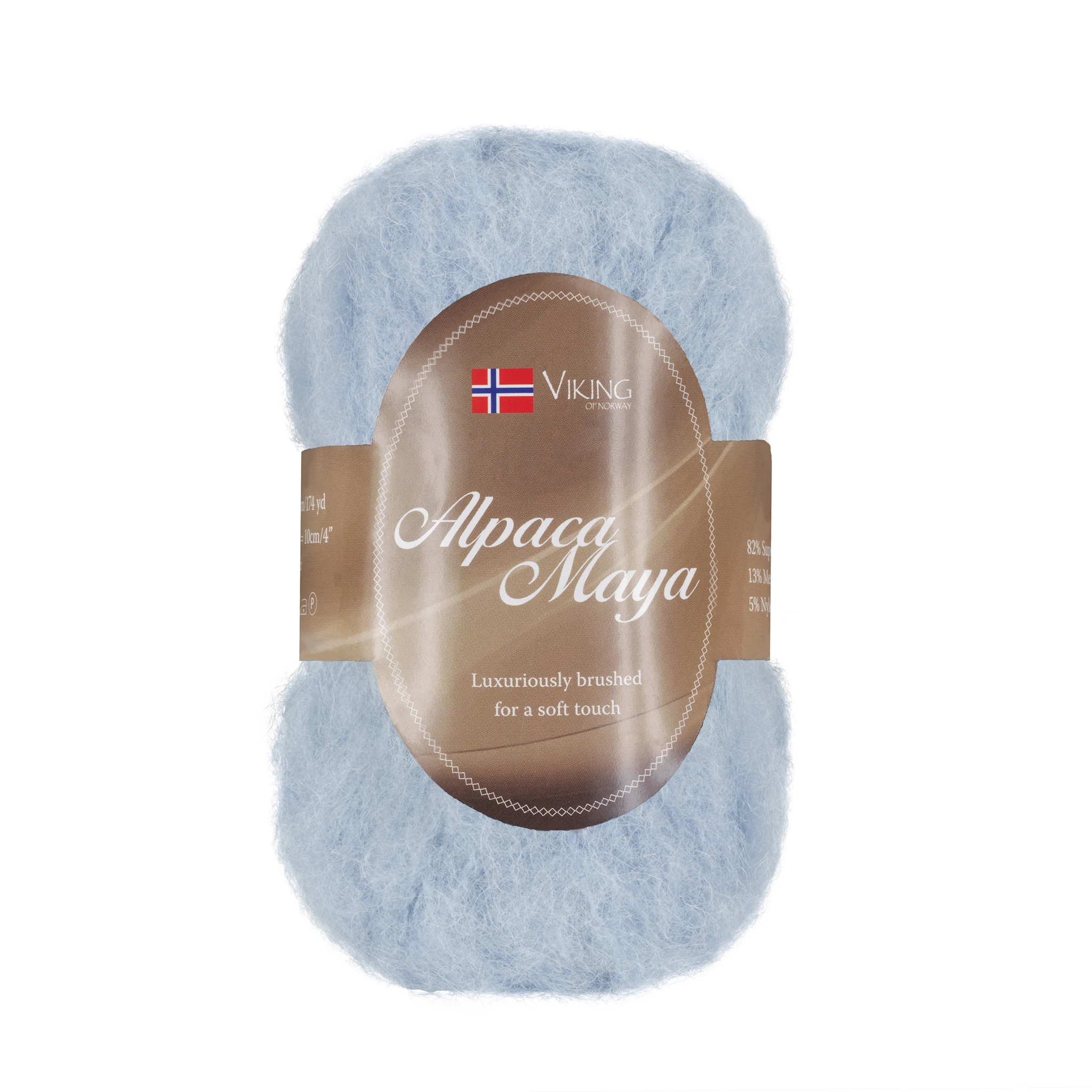 Produktbild för Alpaca Maya Garn Alpackamix 50 g Viking Garn