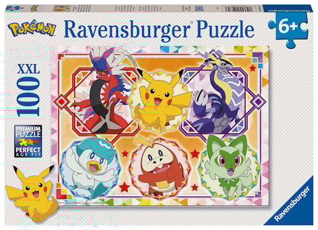 Produktbilde 1 for Puslespill Pokémon 100 brikker, Ravensburger