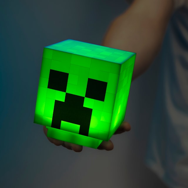 Produktbild 2 för Minecraft Creeper Lampa