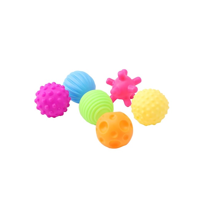 Produktbilde 1 for Sensoriske baller 6-pack W2Play