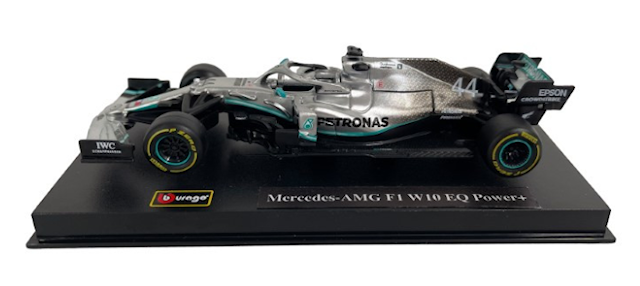 Produktbild 2 för F1 Mercedes-AMG 4-pack British Gp Lewis Hamilton 1:43 Buraggo