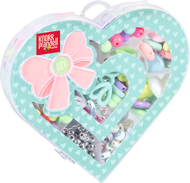 Produktbild 1 för Pärlmix Hjärta Knorr Prandell