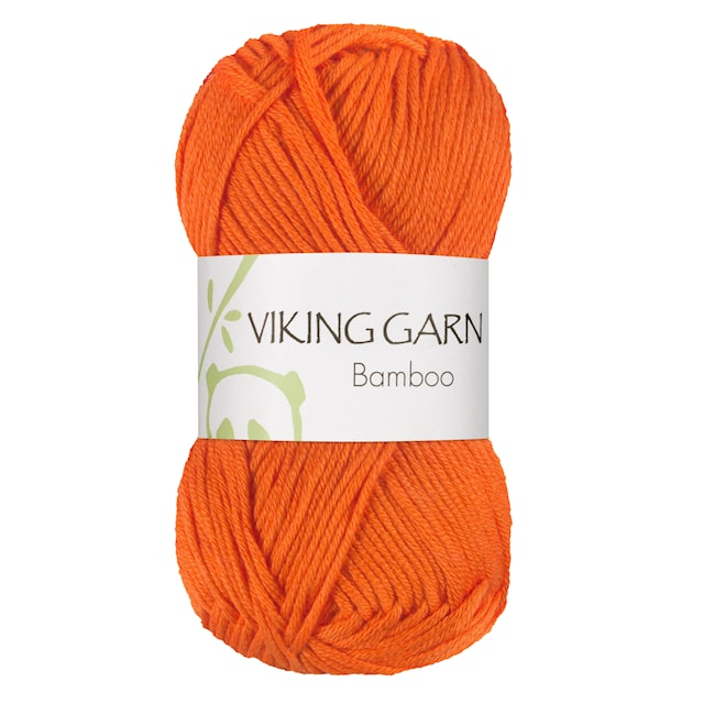 Bamboo 50 g Voimakas oranssi 652 Viking Garn