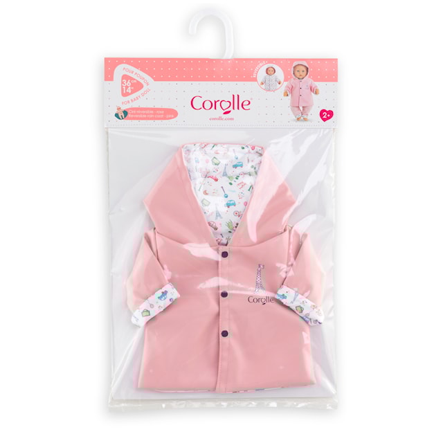 Produktbilde 4 for Corolle Dukkeklær Vendbar Regnjakke, 36 cm