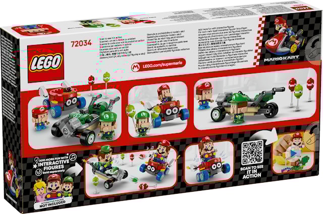 Produktbild 3 för Mario Kart™ – Baby Mario mot Baby Luigi LEGO® Super Mario (72034)