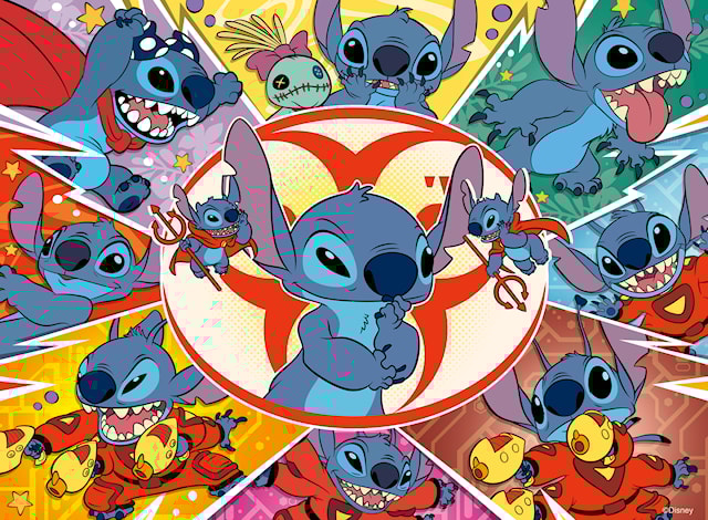 Tuotekuva 2 - Palapelit Disney Stitch 100 palaa, Ravensburger