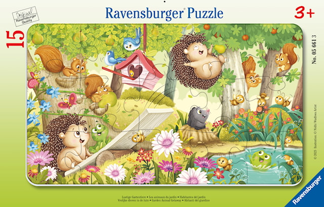 Garden Pussel 15 bitar Ravensburger