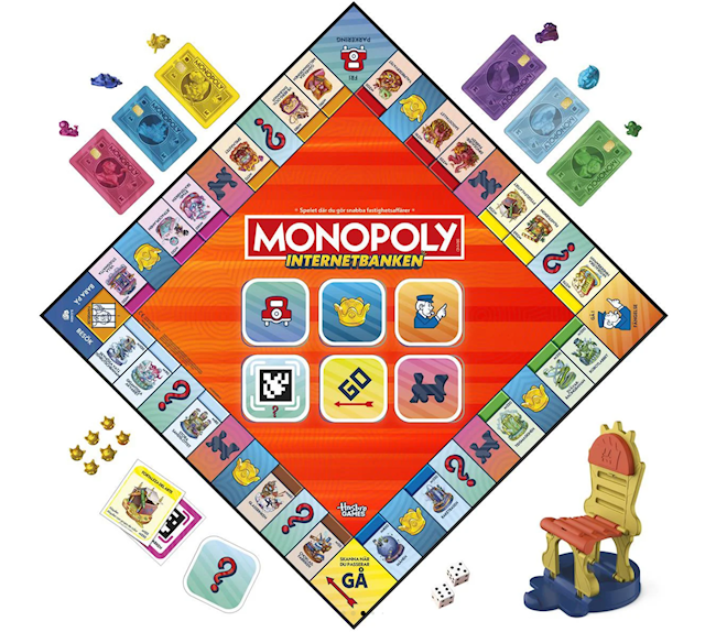 Produktbild 3 för Monopoly App Banking Sällskapspspel Hasbro (SE)