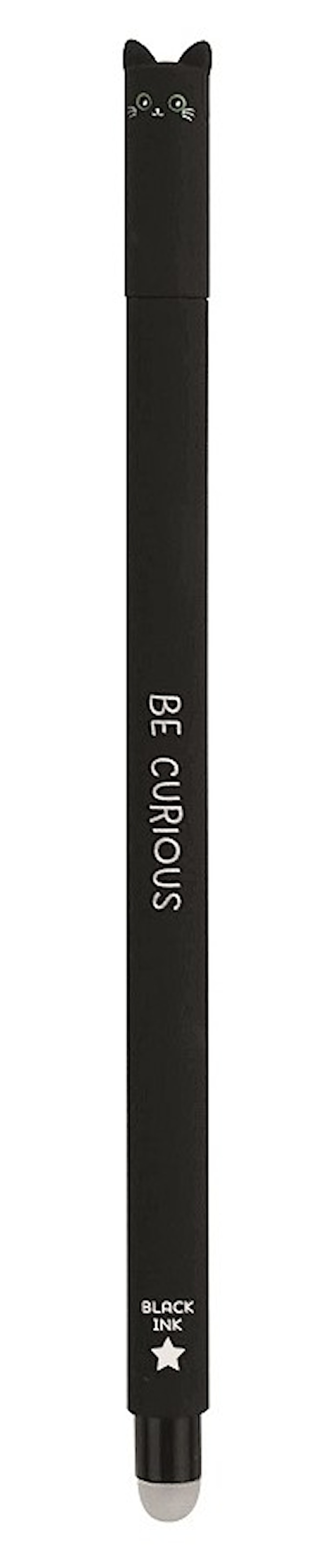 Gelpenna Raderbar Katt svart 1-pack Legami