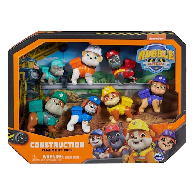 Produktbild 4 för Rubble & Crew Figurer 7-pack Paw Patrol