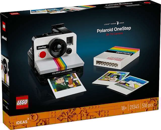 Tuotekuva 1 - Polaroid OneStep SX-70 ‑kamera LEGO® Ideas (21345)