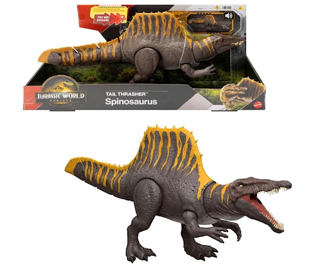 Produktbilde 1 for Jurassic World Rebirth Tail Thrasher Spinosaurus