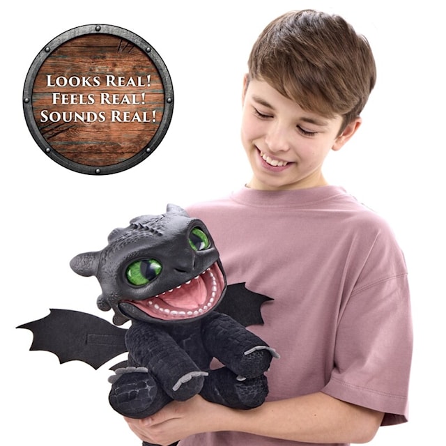 Produktbild 5 för Toothless Interaktiv Tandlöse Drake How To Train Your Dragon