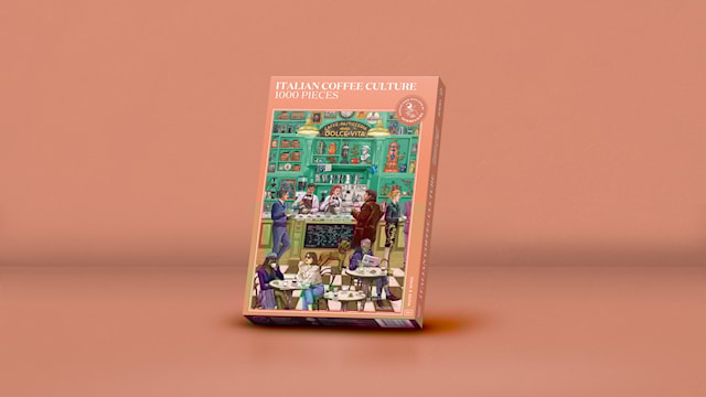 Tuotekuva 5 - Palapelit Italian Coffee Culture 1000 palaa, Water & Wines