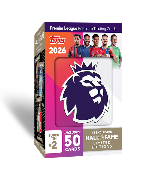 Produktbild 3 för Premier League Super Tin 25/26 Topps