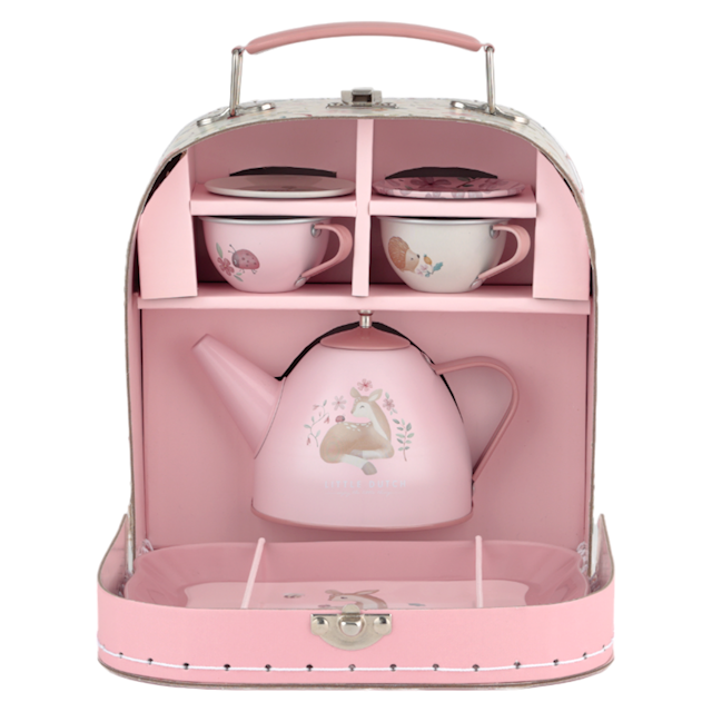 Produktbild 1 för Fairy Garden Te-servis i Koffert Little Dutch